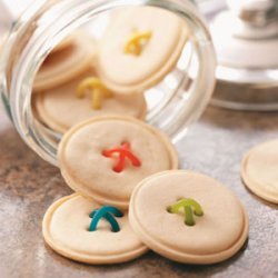 Crisp Button Cookies recipe