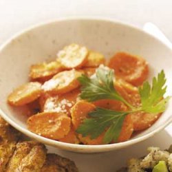 Parmesan Roasted Carrots recipe