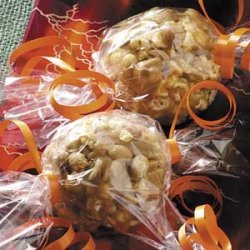 Peanut Butter Popcorn Balls recipe