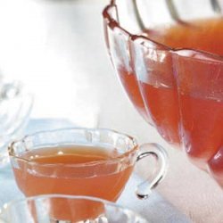 Rosy Rhubarb Punch recipe