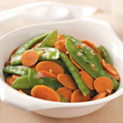 Carrots and Snow Peas recipe