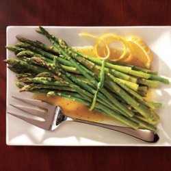 Asparagus with Citrus Dressing recipe
