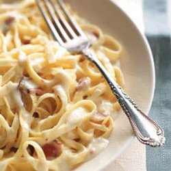 Creamy Pasta with Bacon recipe
