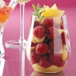 Raspberry Lemon Trifles recipe