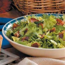Hot Spinach Salad recipe