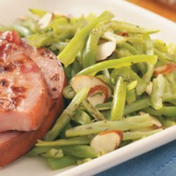 Green Beans with Savory for Two recipe