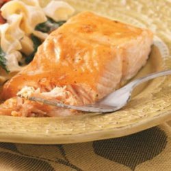 Glazed Salmon  for Two recipe