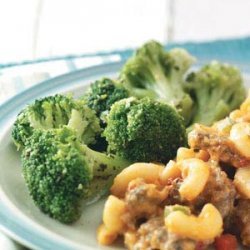 Seasoned Broccoli Spears for Two recipe