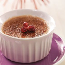 Pomegranate Creme Brulee recipe
