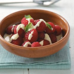 Berries with Vanilla Custard for Two recipe