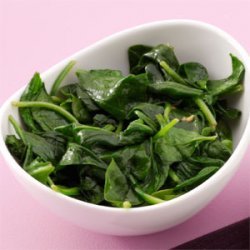 Sauteed Spinach recipe
