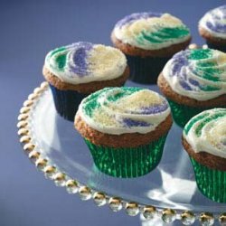 Mardi Gras Cupcakes recipe