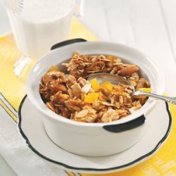 Granola with Apricots and Ginger recipe