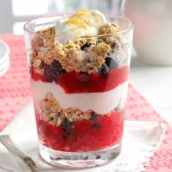 Berry Breakfast Parfaits recipe