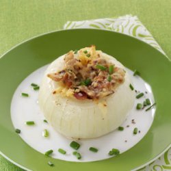 Bacon-Gouda Stuffed Onions recipe