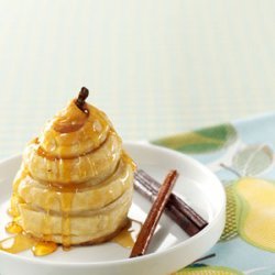 Honeyed Pears in Puff Pastry recipe