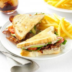 BLT with Peppered Balsamic Mayo recipe