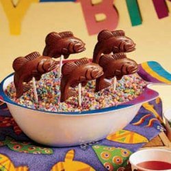 Chocolate Fish Lollipops recipe