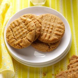 Honey-Peanut Butter Cookies recipe