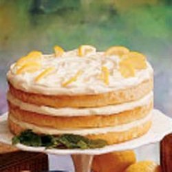 Lemon Whipped Cream Torte recipe