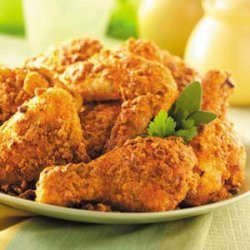Nutty Oven-Fried Chicken recipe