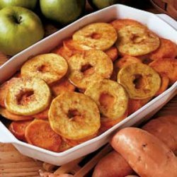Sweet Potatoes with Apples recipe