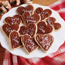 Frosted Valentine Cookies recipe