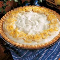 Creamy Banana Pie recipe