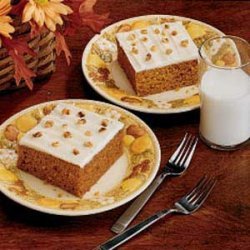 Pumpkin Sheet Cake recipe