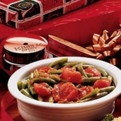 Festive Green Beans recipe