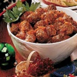 Holiday Appetizer Meatballs recipe