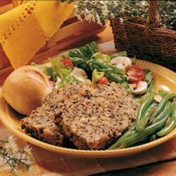 Wild Rice Meat Loaf recipe