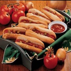 Barbecued Hot Dogs recipe