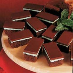 Chocolate Mint Brownies recipe