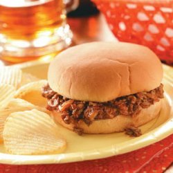 Barbecued Beef Sandwiches recipe