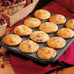 Berry Cream Muffins recipe