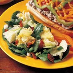 Bacon Spinach Salad recipe