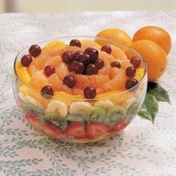 Layered Fresh Fruit Salad recipe