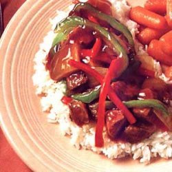 Beef and Peppers recipe