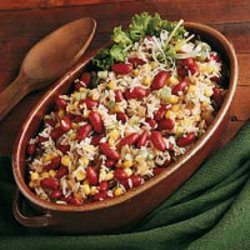 Southwestern Rice and Bean Salad recipe
