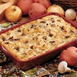 Creamy Mushroom-Potato Bake recipe