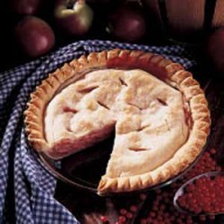 Blushing Apple Cream Pie recipe