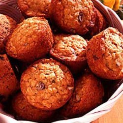 Chocolate Chip Oatmeal Muffins recipe