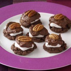 Chocolate-Covered Marshmallow Cookies recipe