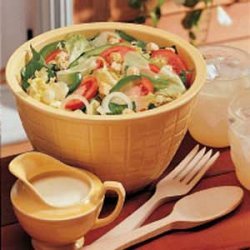 Salad with Creamy Dressing recipe