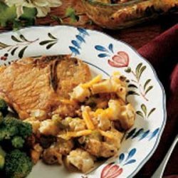Pork Chops with Stuffing recipe