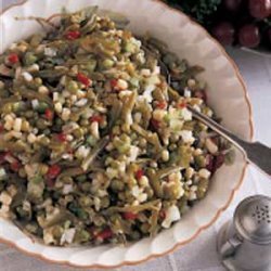 Overnight Vegetable Salad recipe
