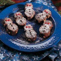 Winter Wonderland Snowmen Brownies recipe