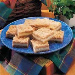 Nutty Cheesecake Squares recipe