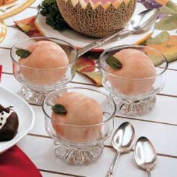 Ice Cream Peaches recipe
